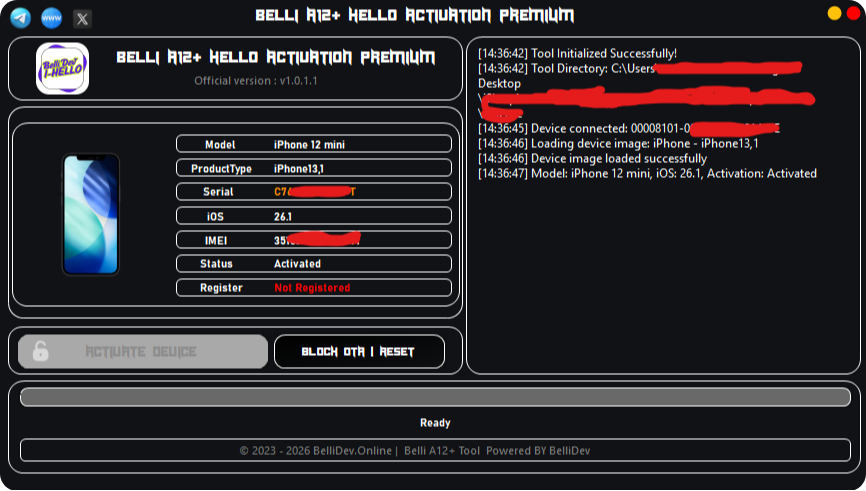 Belli Hello Activator A12+ Premium preview image